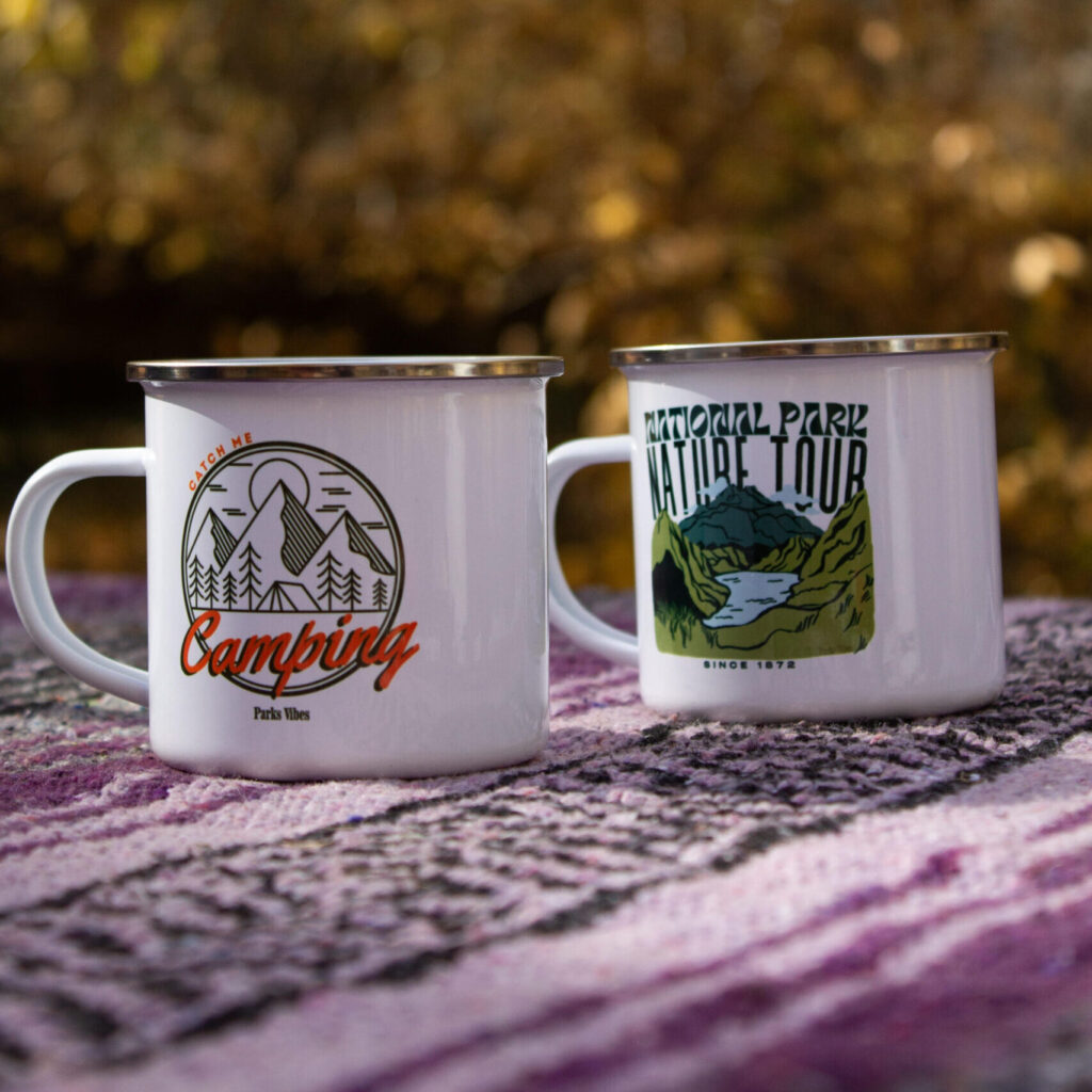 parks vibes mugs